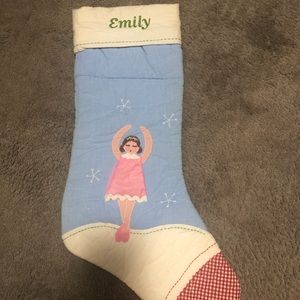 “Emily” Christmas Stocking